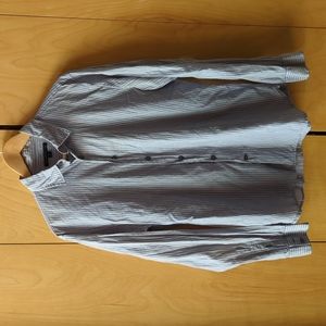 John Varvatos USA Long Sleeve Button Up T-shirt Size Medium M Perfect